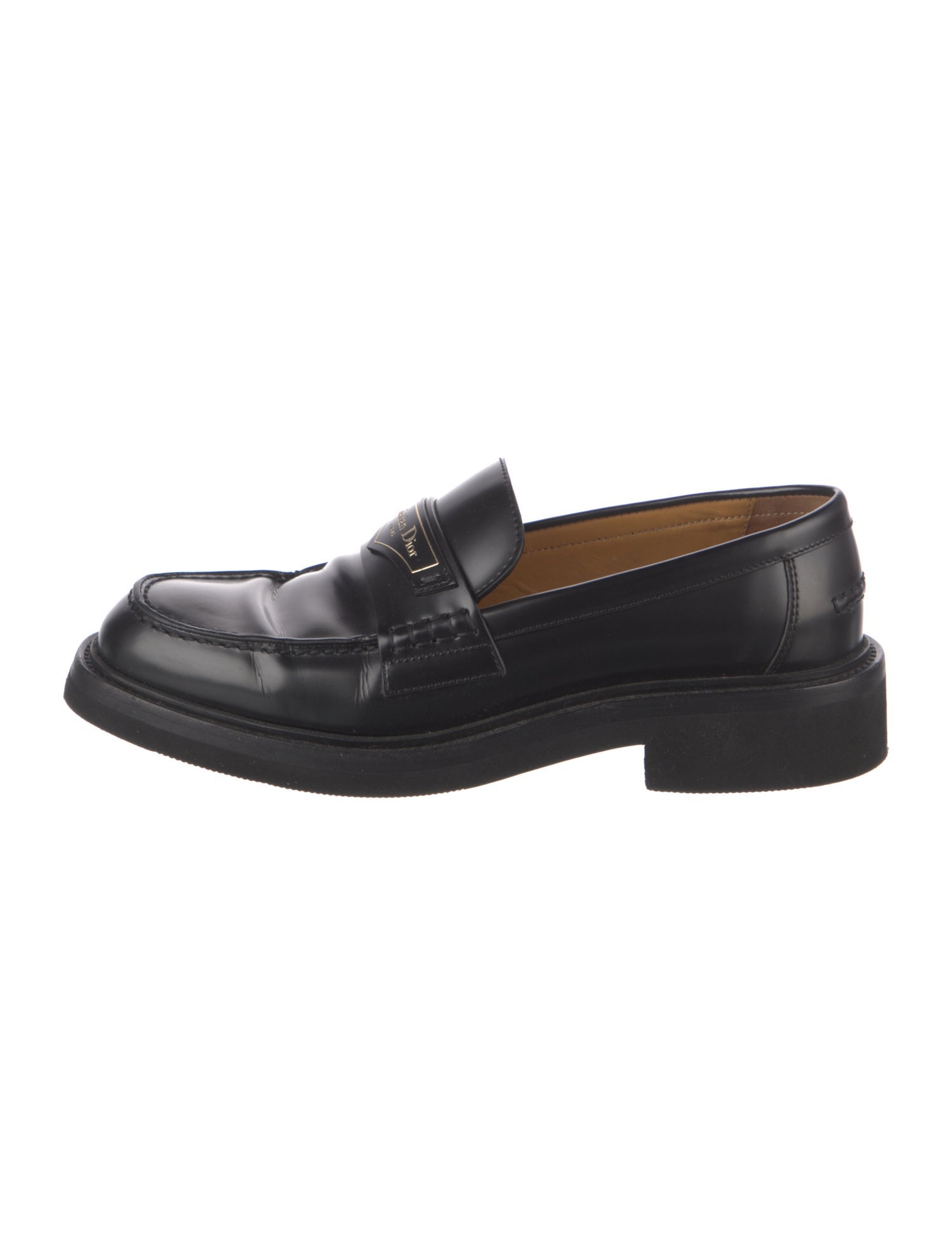 Christian Dior Leather Loafers